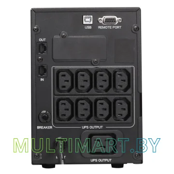 Источник бесперебойного питания Powercom Smart King Pro+ SPT-2000-II LCD картинка 3